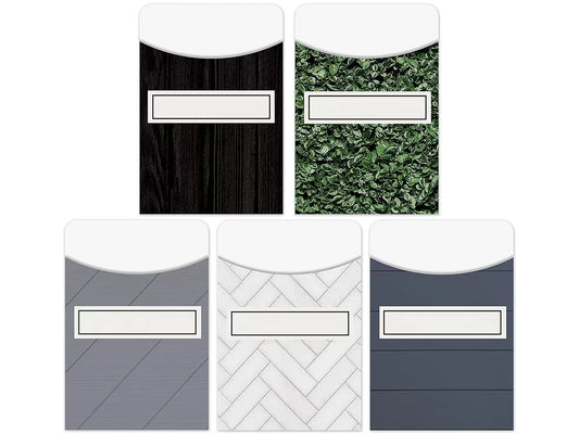 Modern Farmhouse Library Pockets - Variety Pack - US 6972