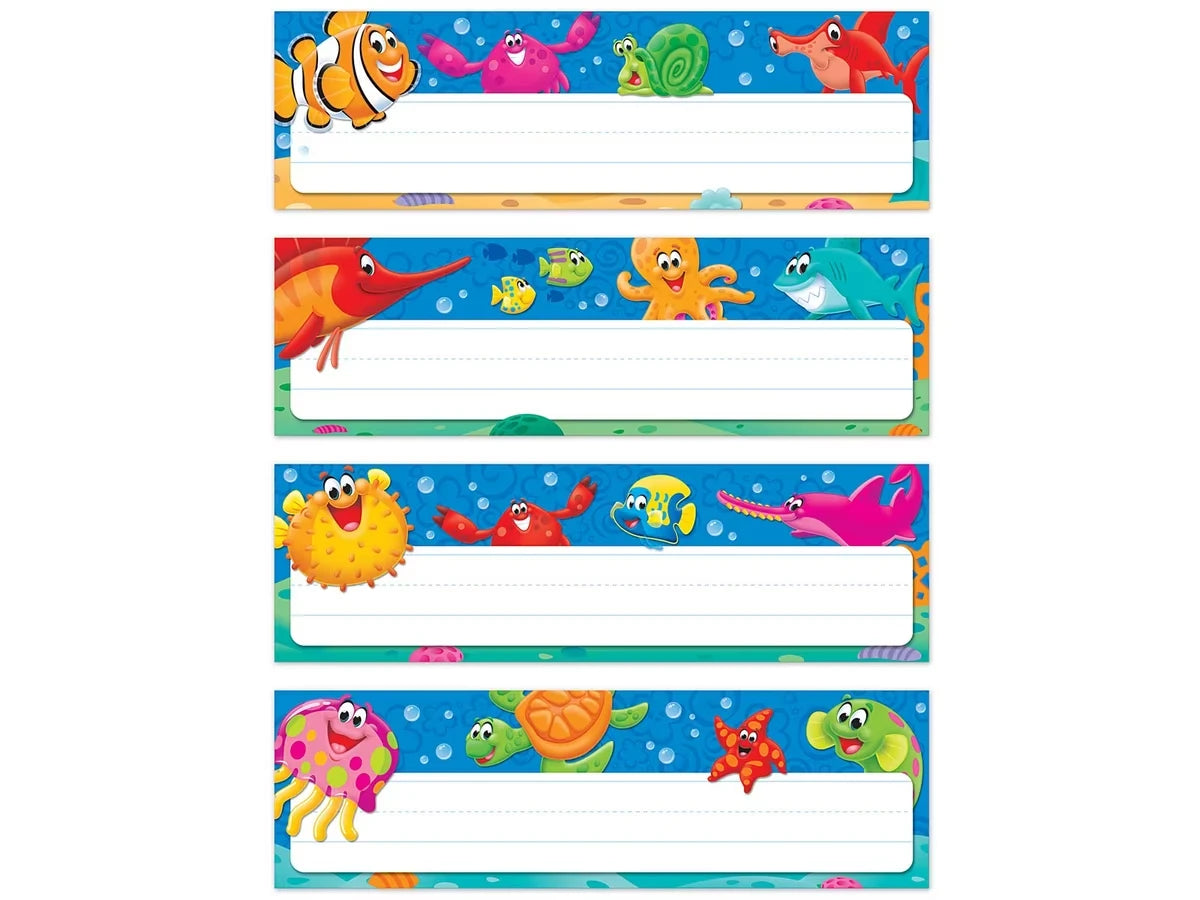 Sea Buddies® Nameplates - Variety Pack - US 2465