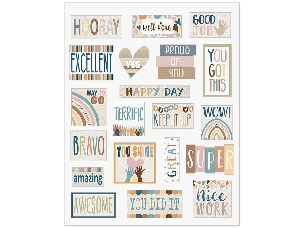 Everyone Is Welcome Motivational Stickers - US 2664