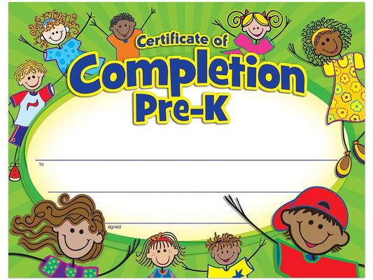 Pre-K Graduation Certificates - US 6032
