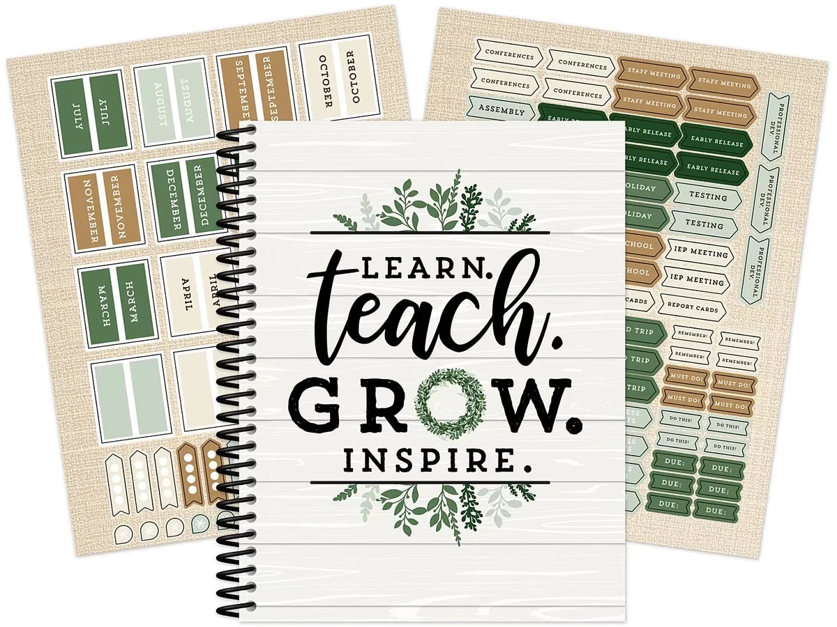 Farmhouse Lesson Plan Book - US 6815