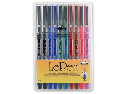 Le Pen® Basic Pens - Set of 10 - US 2779