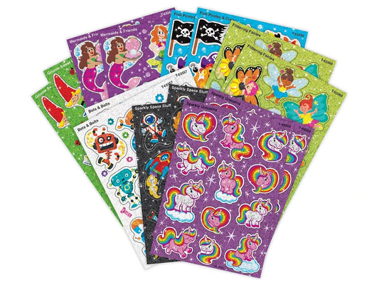 Just Imagine Sparkle Stickers - Variety Pack - US 6054