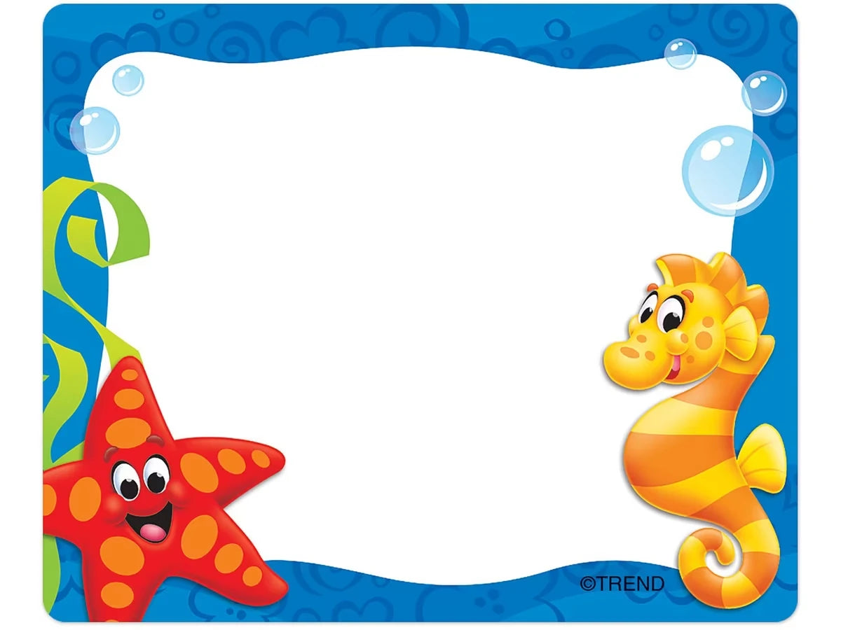 Sea Buddies® Name Tags - US 8537