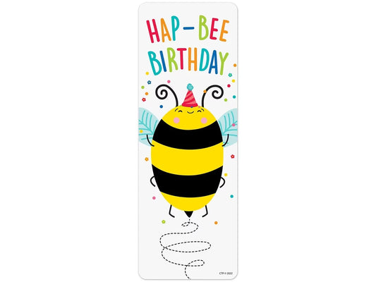 Hap-Bee Birthday Bookmarks - US 8036