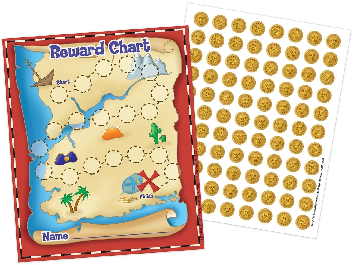 Treasure Hunt Mini Incentive Charts - US 8019