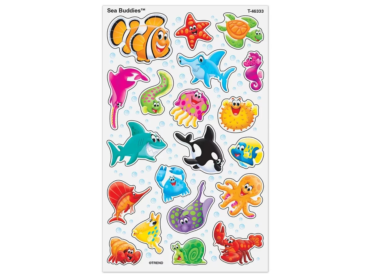 Sea Buddies® Stickers - US 7165