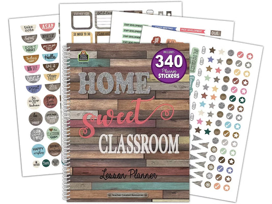 Home Sweet Classroom Lesson Plan Book - US 5290