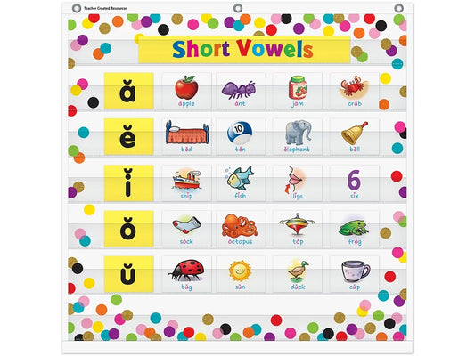 Confetti Small Pocket Chart - US 1369