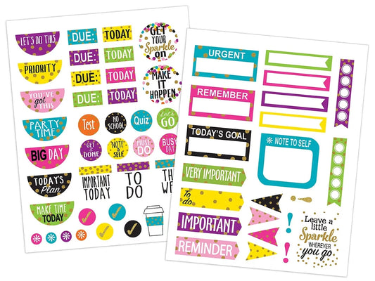 Confetti Planner Stickers - US 7769