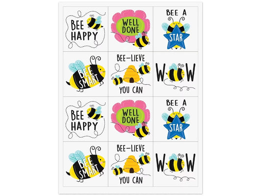 Busy Bees Motivational Stickers - US 4287