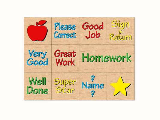 Messages from Your Teacher Stamps - US 6729