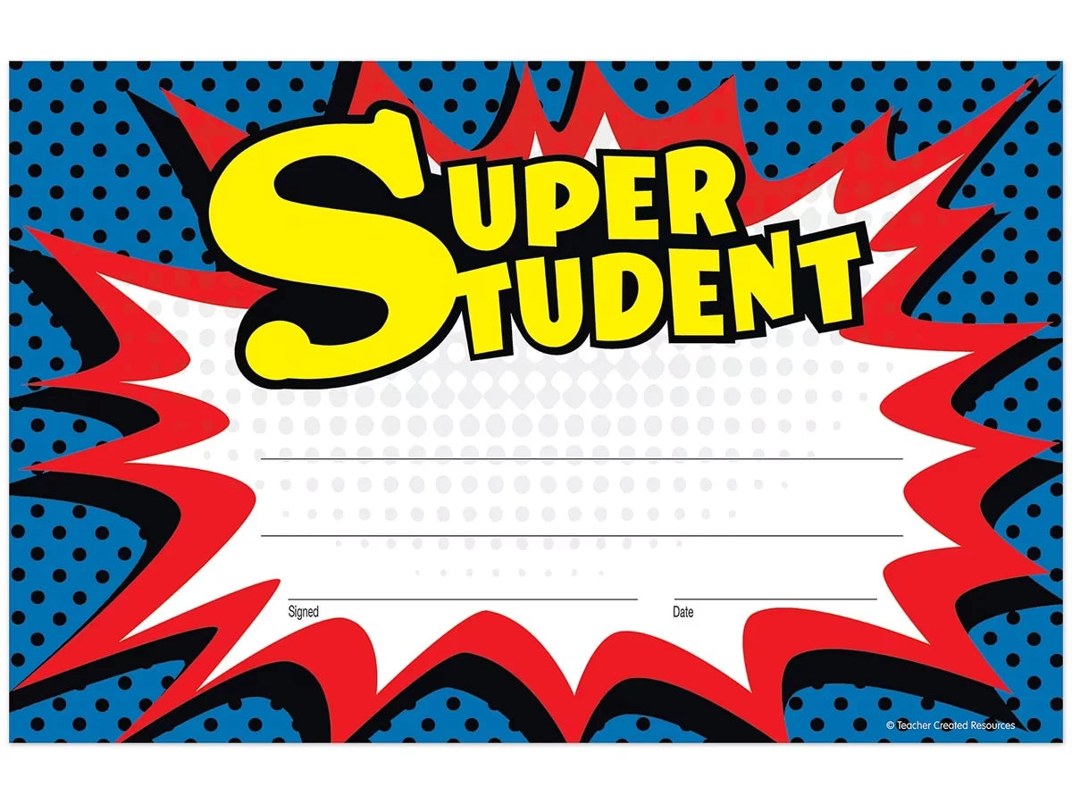 Superhero Super Student Awards - US 8739