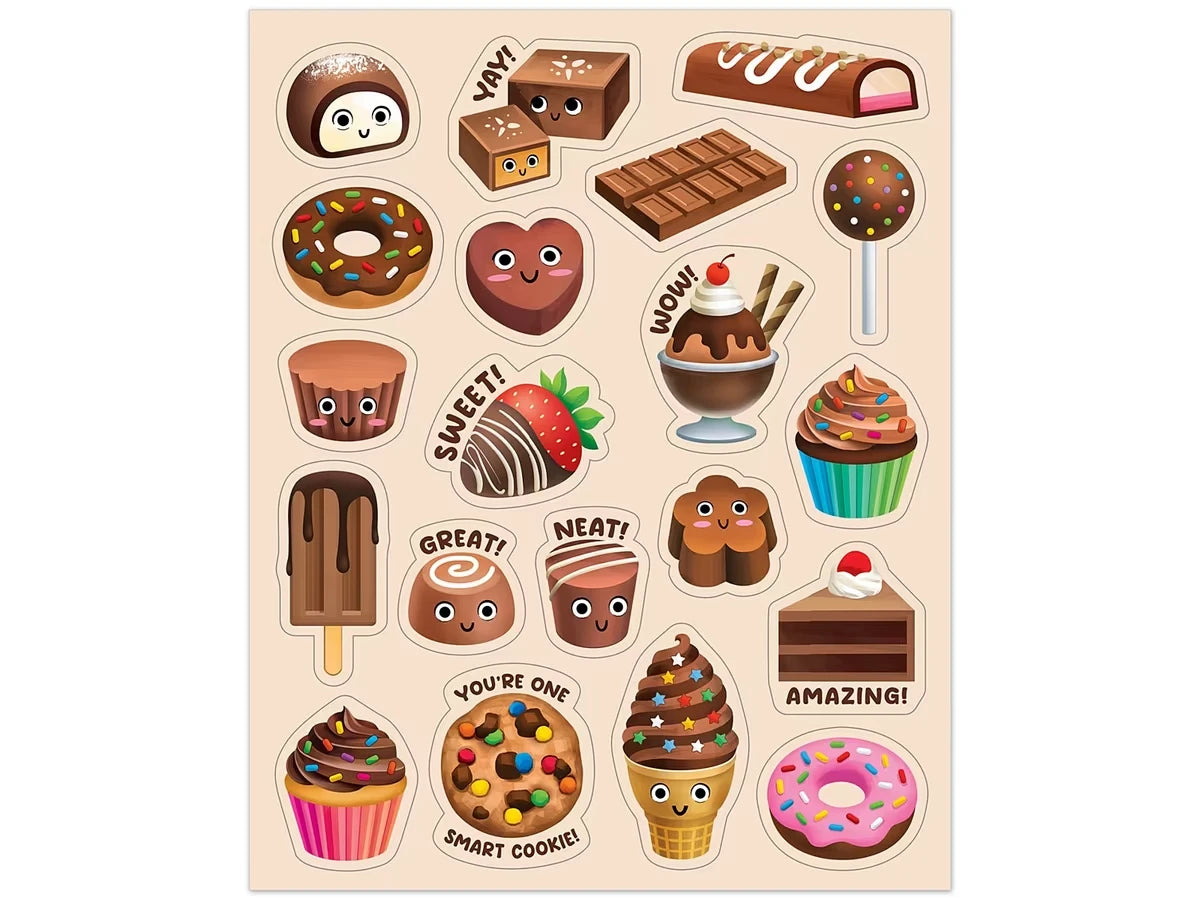 Chocolate-Scented Stickers - US 3726