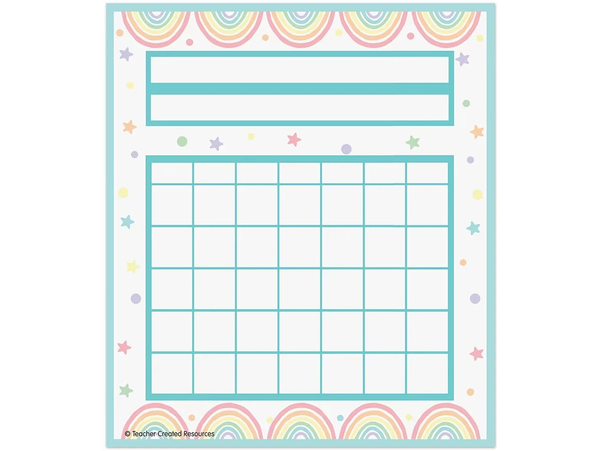 Pastel Pop Mini Incentive Charts - US 6040
