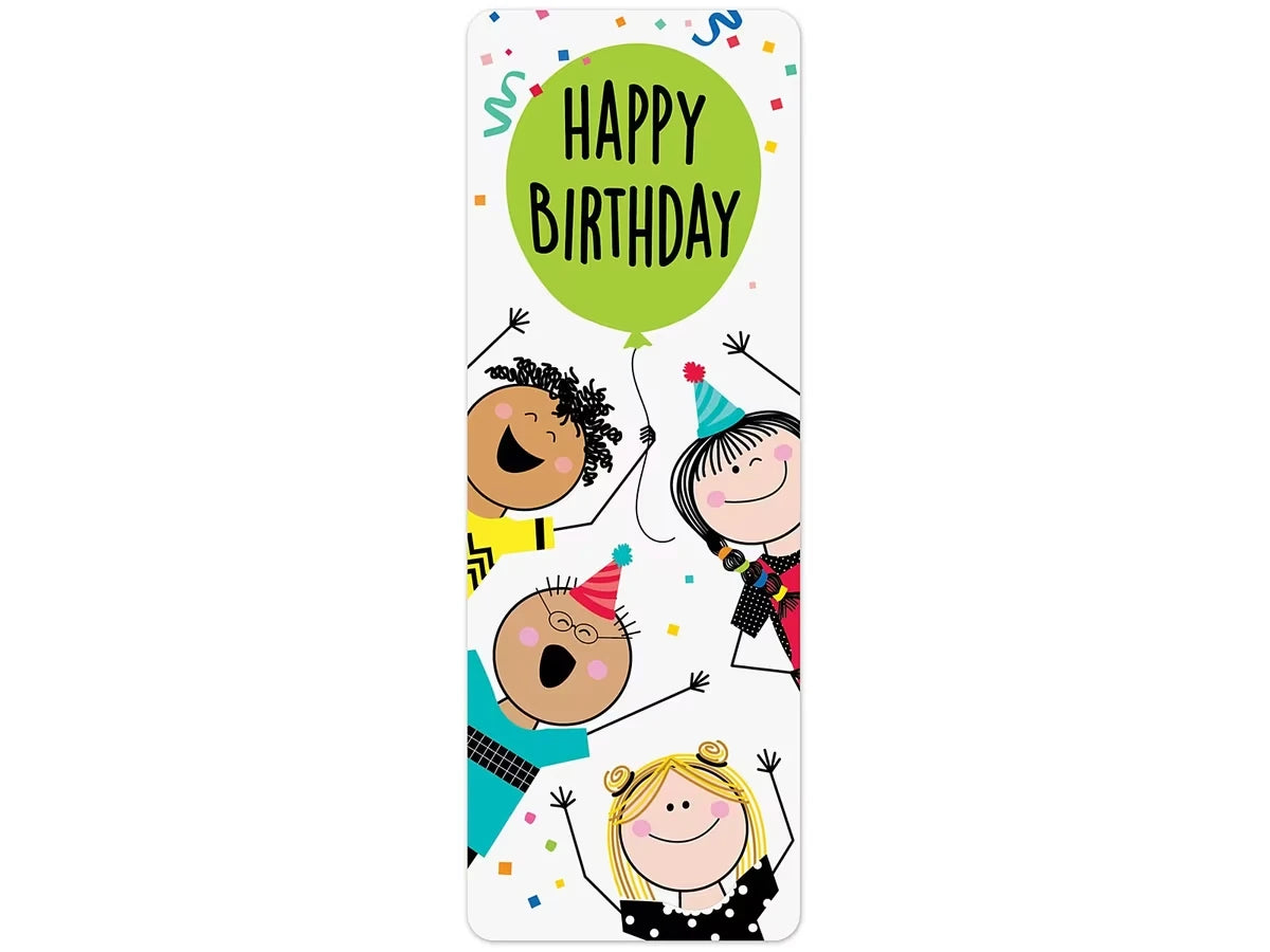 Stick Kids Birthday Bookmarks - US 2313
