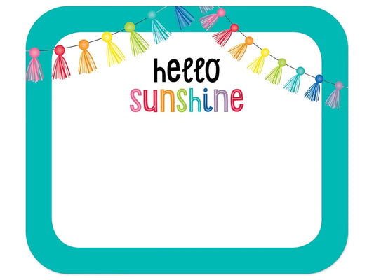 Hello Sunshine Name Tags - US 8643