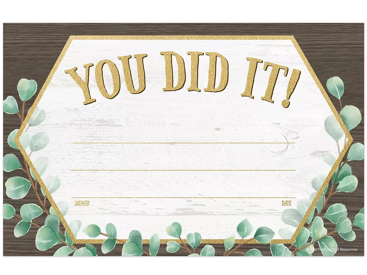 Eucalyptus You Did It! Awards - US 1449
