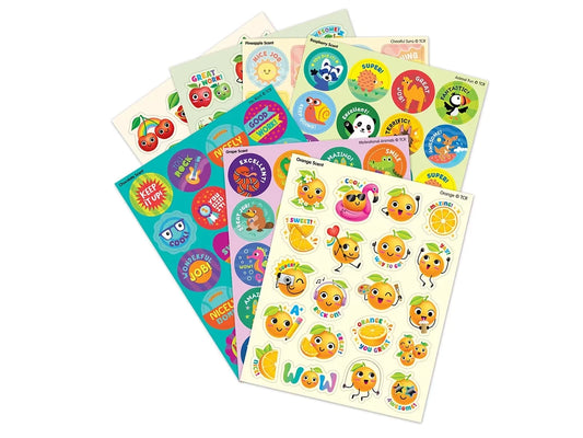 Motivational Scented Stickers - Variety Pack - US 7632