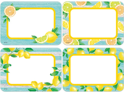 Lemon Zest Name Tags - Variety Pack - US 2041
