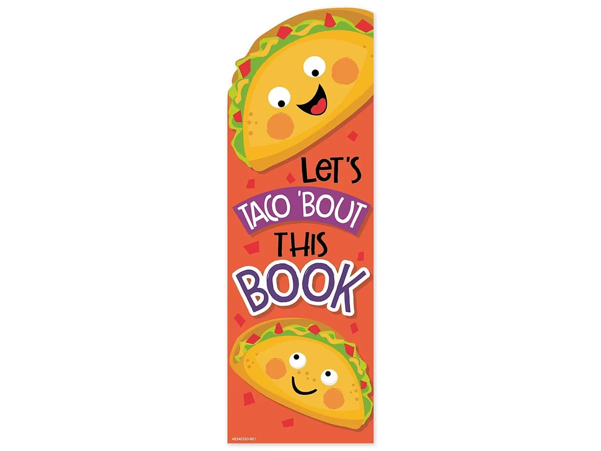 Taco-Scented Bookmarks - US 8552