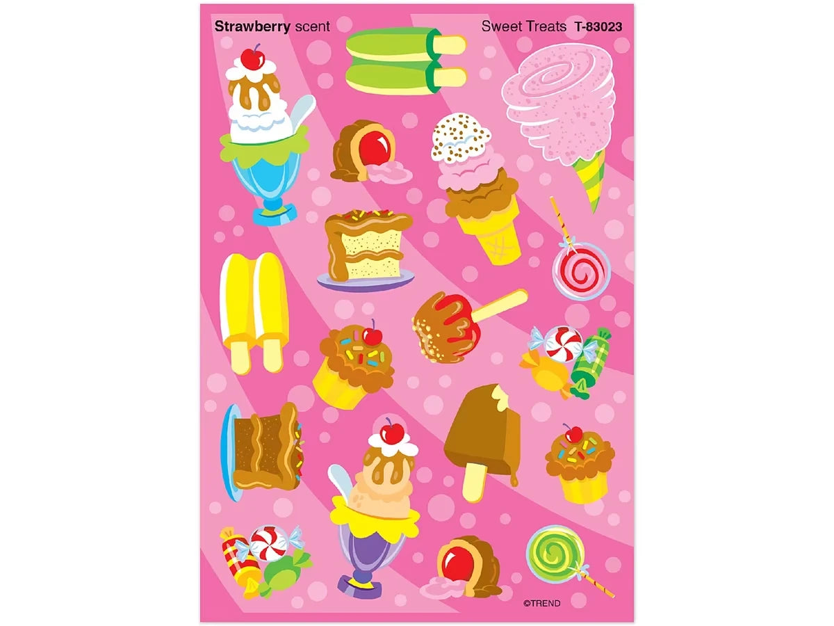 Sweet Treat Strawberry-Scented Stickers - US 3859