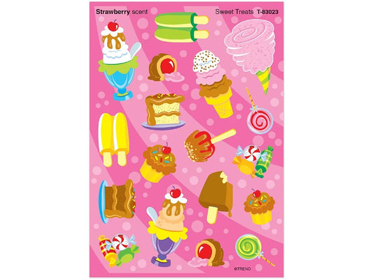 Sweet Treat Strawberry-Scented Stickers - US 3859