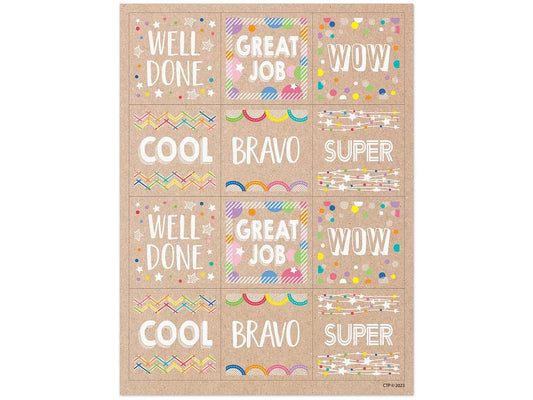 Krafty Pop! Motivational Stickers - US 8411
