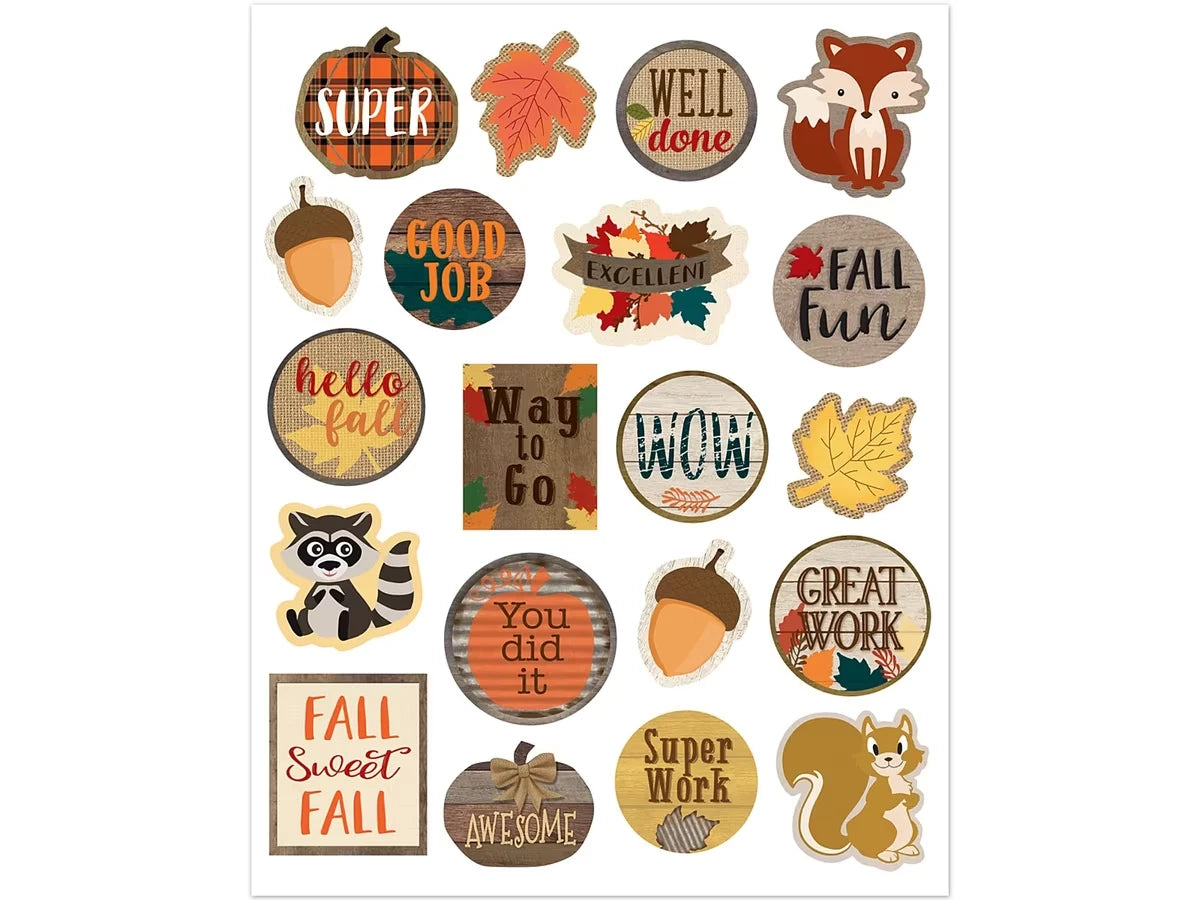 Home Sweet Classroom Fall Motivational Stickers - US 4806