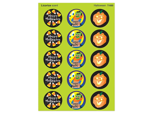 Halloween Licorice-Scented Stickers - US 9424