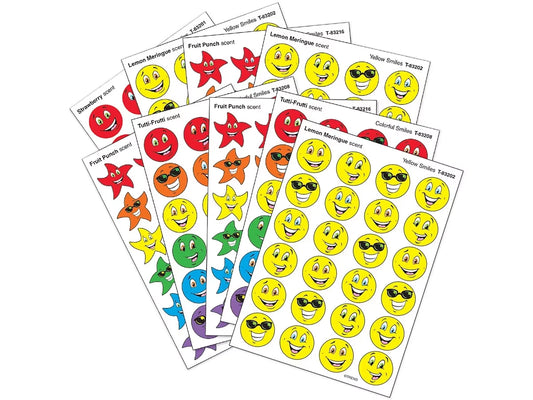 Smiley Face Scented Stickers - Variety Pack - US 7074