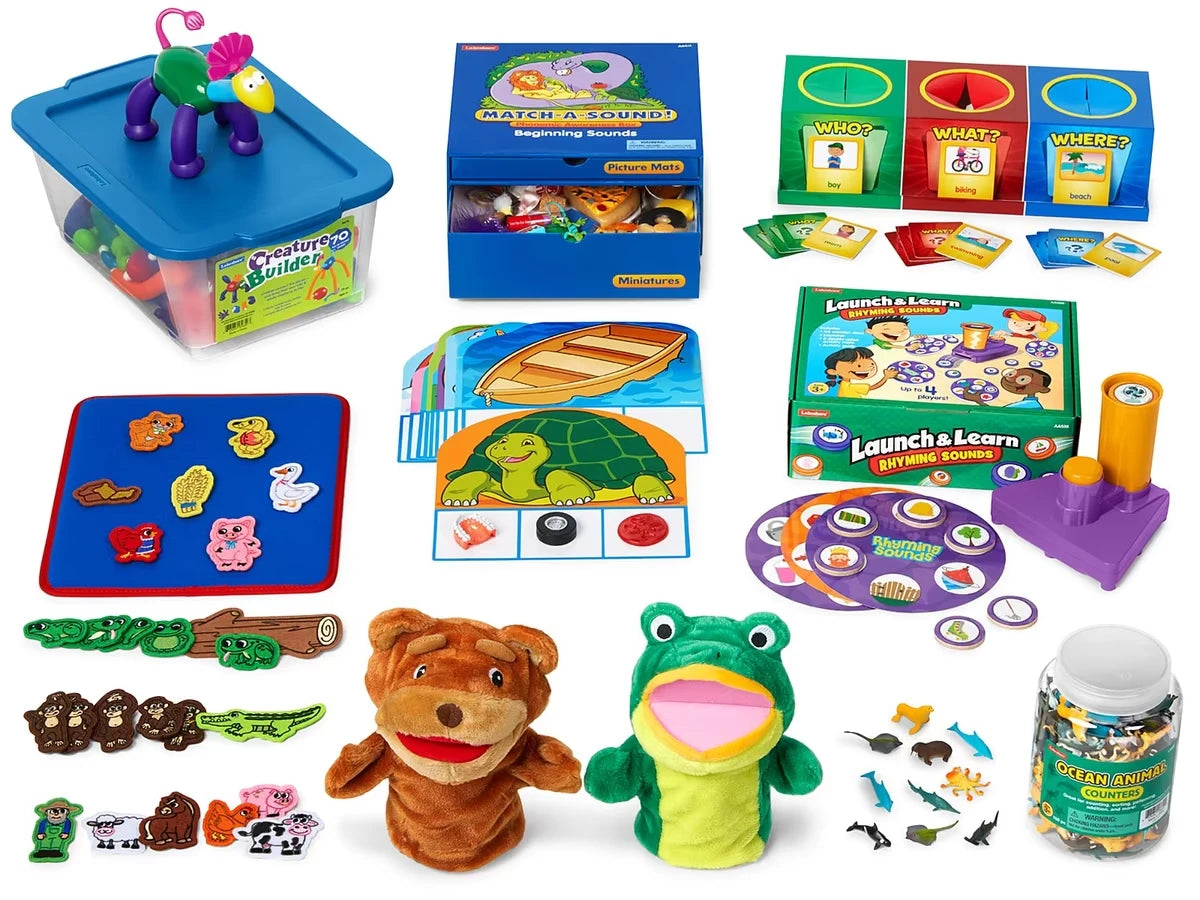 Play to Learn! Oral Language & Phonological Awareness Activities Bundle - US 5006
