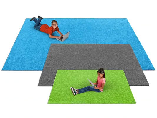 Flex-Space Comfy Rectangular Classroom Carpets - US 5843