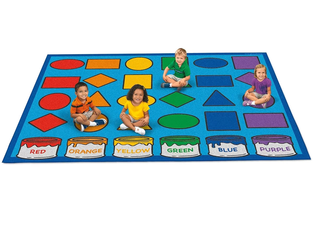 Learning Shapes & Colors Activity Carpets - US 1465
