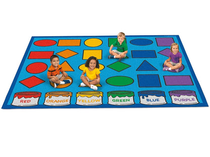 Learning Shapes & Colors Activity Carpets - US 1465