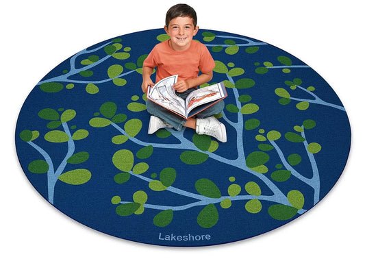 Just Like Home® Branches Round Carpet - US 9230