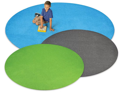 Flex-Space Comfy Round Classroom Carpets - US 7295