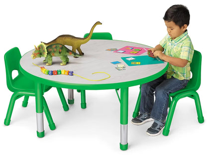 Kids Colors™ Adjustable Round Tables - US 1371