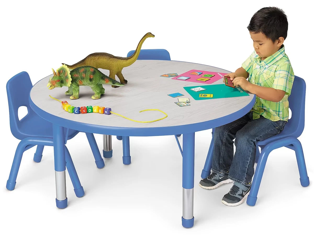 Kids Colors™ Adjustable Round Tables - US 1371