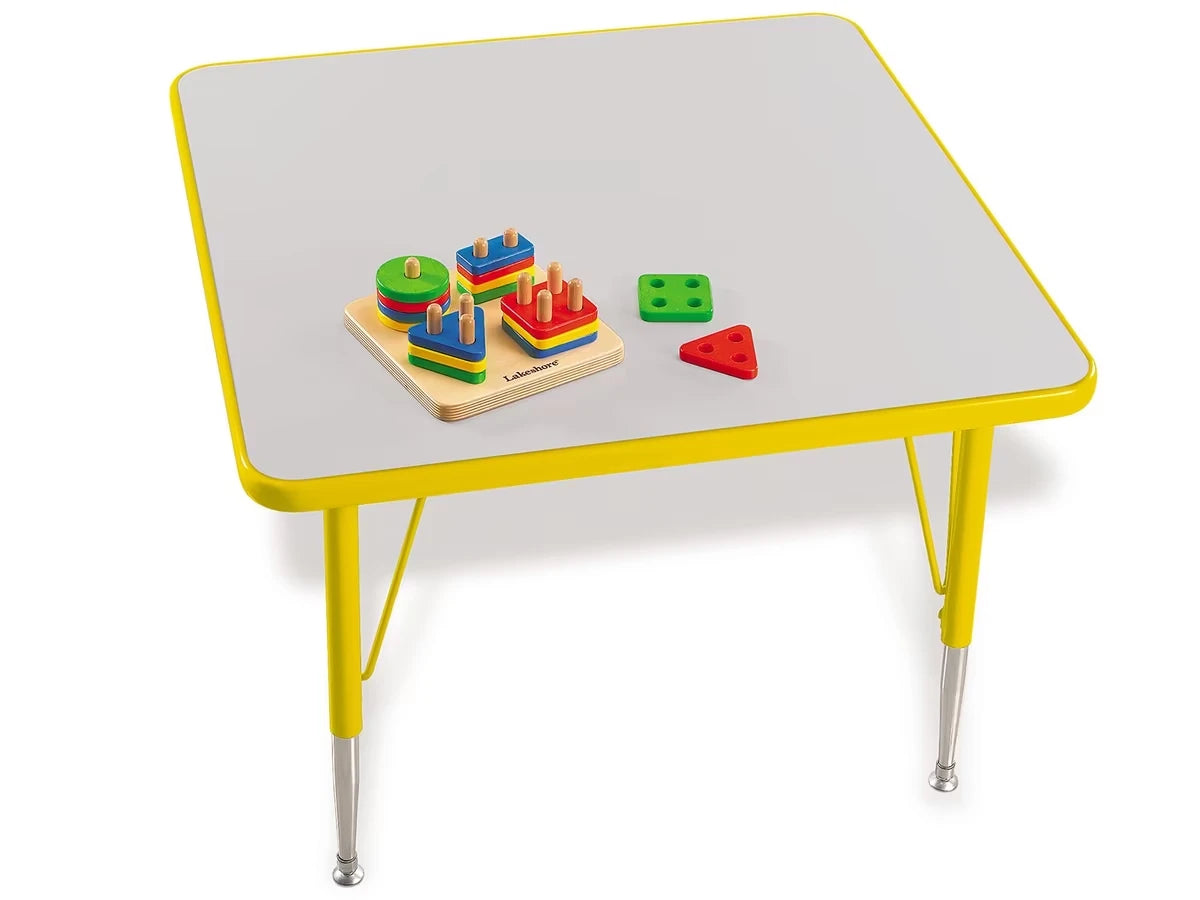 Rainbow Adjustable Square Tables - US 8428