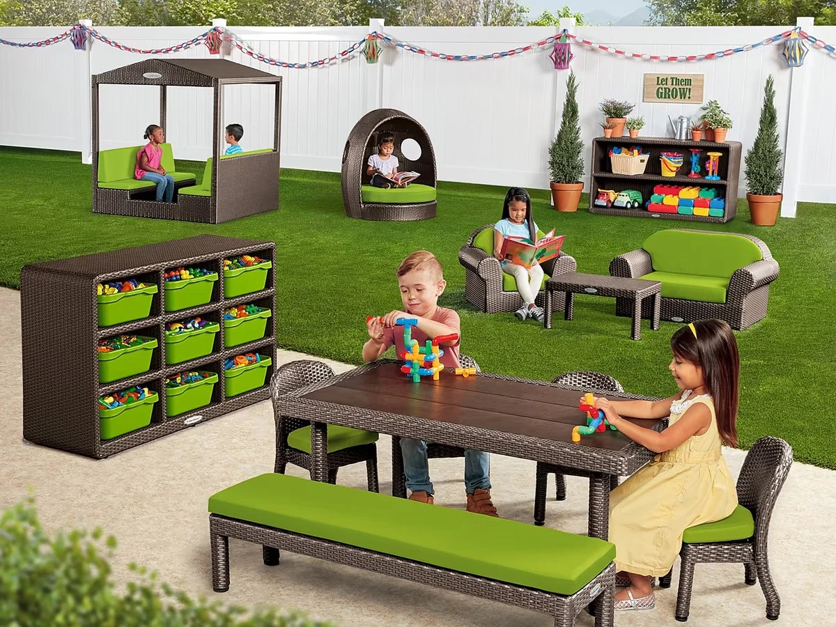 Outdoor 6-Cubby Storage Unit - US 2805