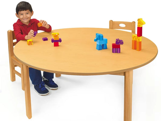 Hardwood Round Tables - US 8657