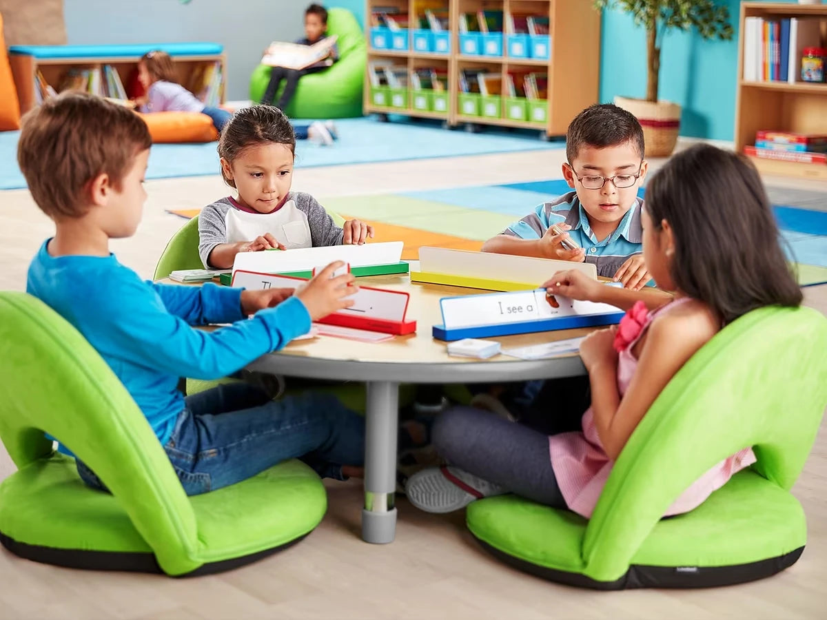 Flex-Space Washable Comfy Floor Seat - Blue at Lakeshore Learning - US 1338