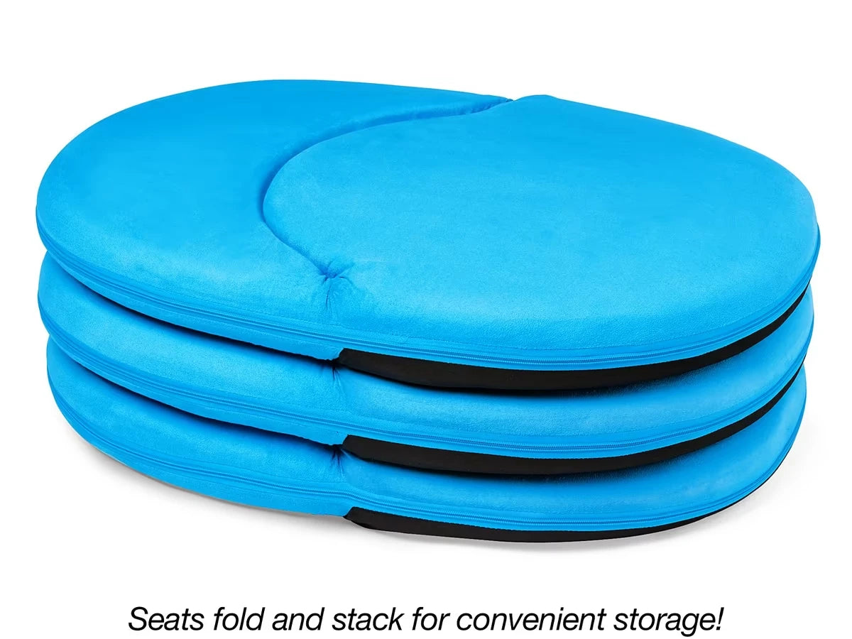 Flex-Space Washable Comfy Floor Seat - Blue at Lakeshore Learning - US 1338