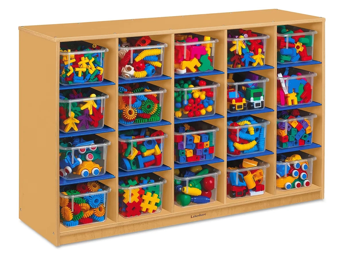 Classic Birch 20-Cubby Storage Unit - US 9578