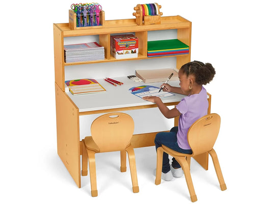 Classic Birch Space-Saver Writing Center - US 2942