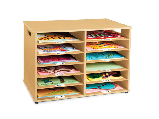Classic Birch Tabletop Communication Center - US 8554