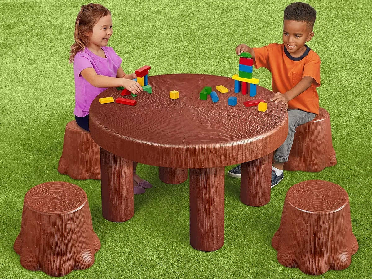 Indoor/Outdoor Table & Tree Seats - US 1377