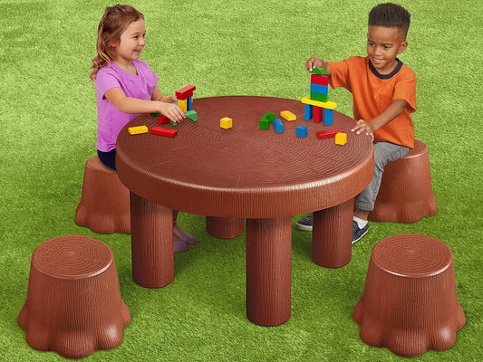 Indoor/Outdoor Table & Tree Seats - US 1377