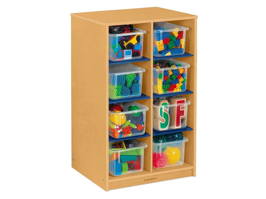 Classic Birch 8-Cubby Storage Unit - US 6444